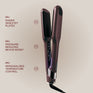 Luxury Dark Burgundy Wide Iron Glätteisen