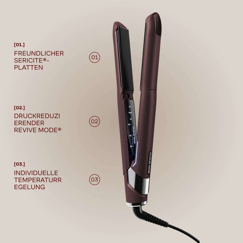 Dark Burgundy Original Iron Glätteisen