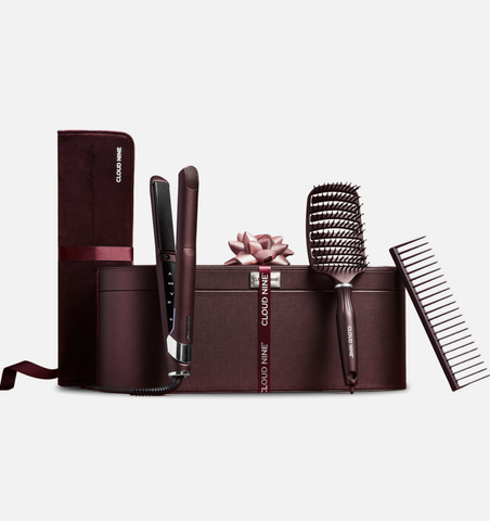 Luxury Dark Burgundy Original Iron Glätteisen