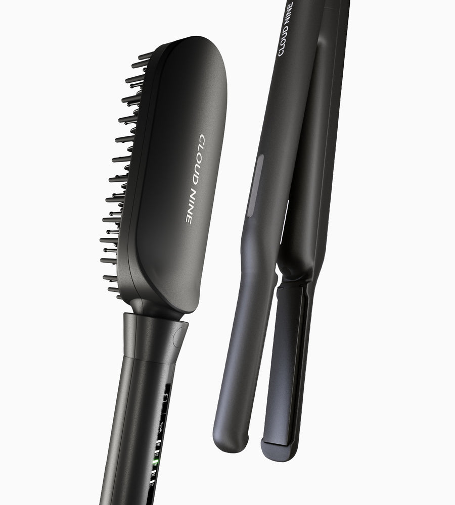 Original Cordless Iron Glätteisen und Hot Brush Duo Set