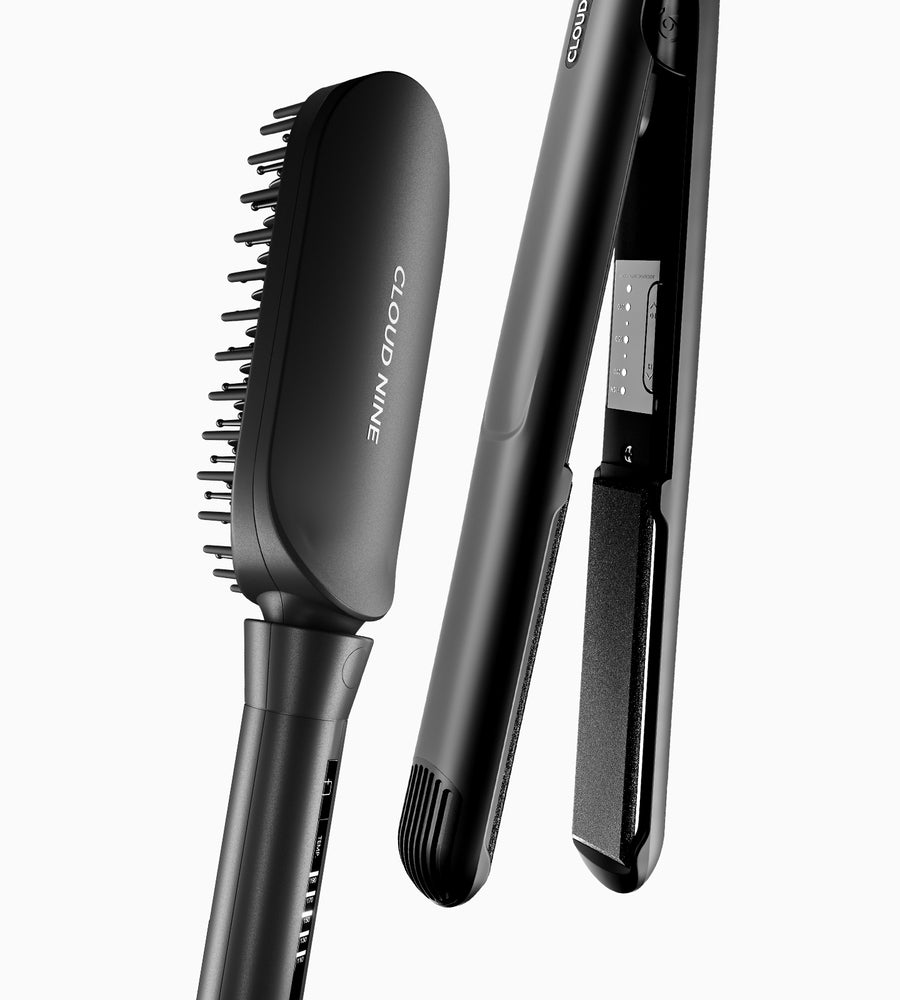 Original Iron Glätteisen und Hot Brush Duo Set