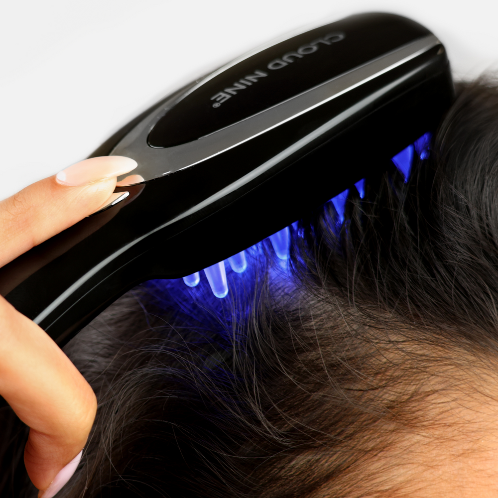 LED Haarbürste