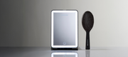 Vanity Mirror and Dressing Brush