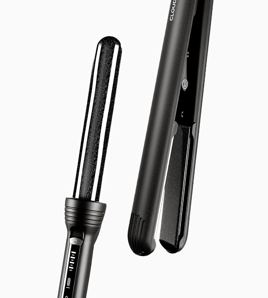 Touch Iron Glätteisen und Curling Wand Lockenstab Styling Set